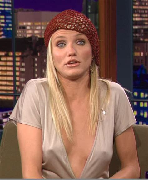 Naked Cameron Diaz In The Tonight Show With Jay Leno