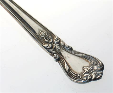 Antique Weidlich Ancestry Sterling Silver Sardine Fork Ebay