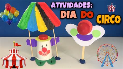 Atividades de Artes para o Dia do Circo 3 Dicas Dia do Palhaço