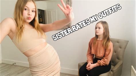 Twin Sister Rates My Outfits 🤍 Youtube