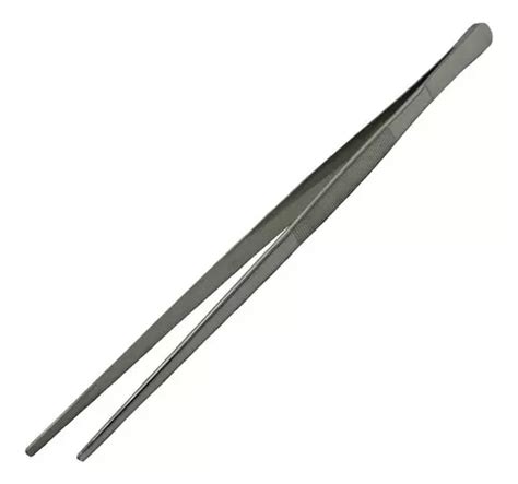 Pinza Precisión 30cm Plata Chef Bartender Coctelería Bar MercadoLibre