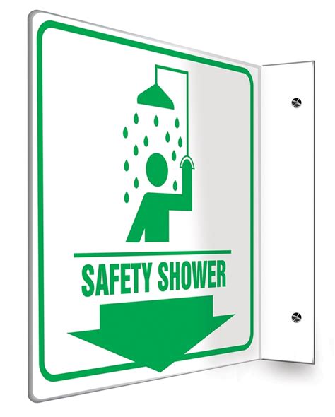 Safety Shower Sign