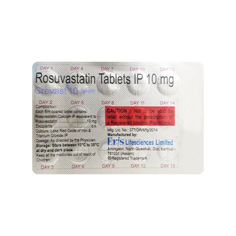 CREVAST 10 Tablet 15 S Price Uses Side Effects Netmeds