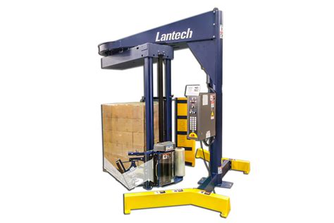 Lantech S 300 Semi Automatic Straddle Stretch Wrapper Shorr Packaging