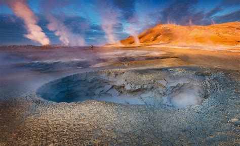 geothermal place Iceland Hverarönd Wallpapers HD Desktop and Mobile