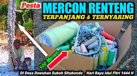 Mercon Rentengan Terpanjang Ternyaring Di Desa Dawuhan Spesial