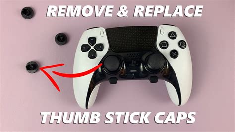 How To Change Thumb Stick Caps On PS5 DualSense Edge Controller YouTube