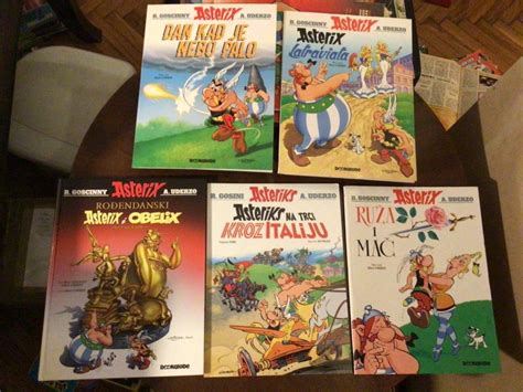 Asterix ruža i mač na trci kroz Italiju rođendanski