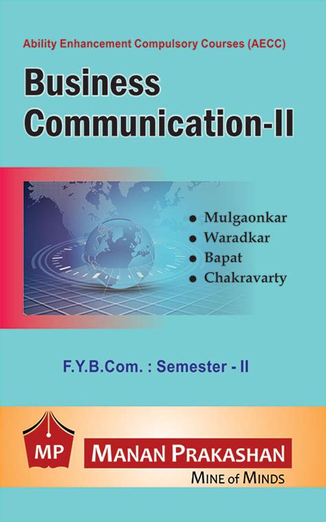 Manan Business Communication Ii Fybcom Sem Bookwalas