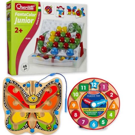 Cognitive Development Kit Of 3 Toys For 2 4 Years Educational Toys Planet