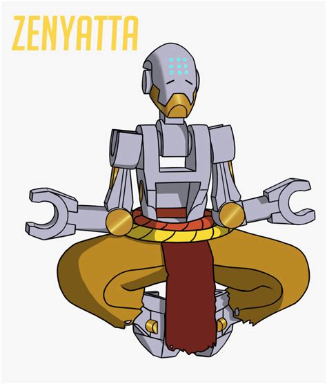 Overwatch Zenyatta Png Clipart Library Download Lego Overwatch