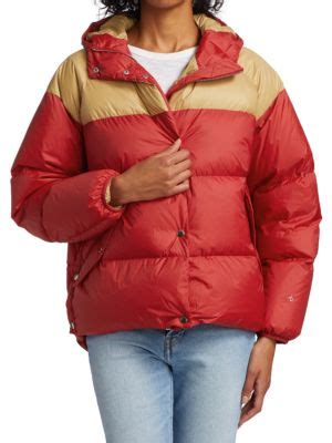 Rag Bone Joelle Down Puffer Jacket On Sale Saks Off Th