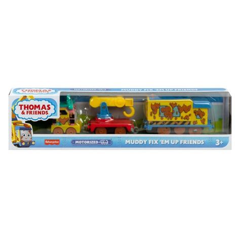 Thomas Tog Muddy Fix Em Up Batteridrevet Thomas Tog Motorized Hhn43