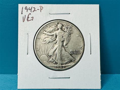 1942 P Walking Liberty Half For Sale Buy Now Online Item 799373