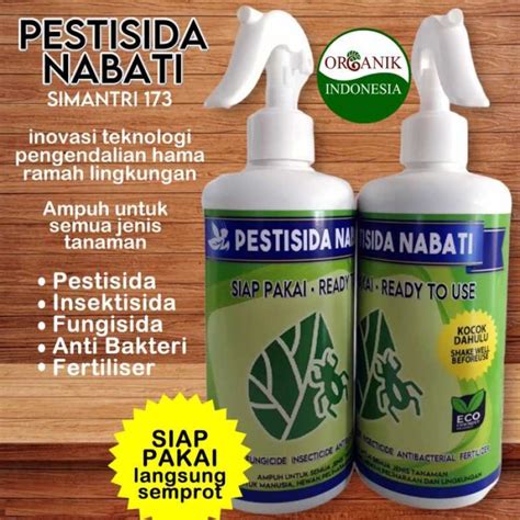 Jual Pestisida Cair Organik Siap Pakai Obat Hama Daun Anti Jamur