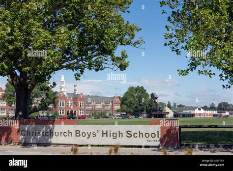 Christchurch Boys High School Hi Res Stock Photography And Images Alamy