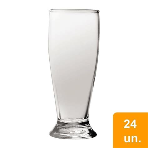 Conjunto de Copos 200ml Munich Cerveja 24 Peças Nadir Copo de