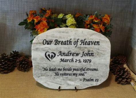 Engraved Granite Memorial Stones & Memorial Plaques