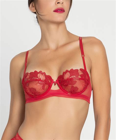 Soutien Gorge Corbeille Glamour Couture Rouge Lise Charmel ACH3007 GD