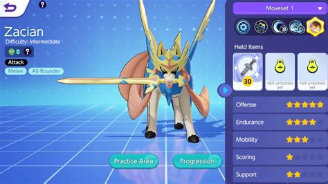 Pokemon Unite Zacian Guide And Build One Chilled Gamer