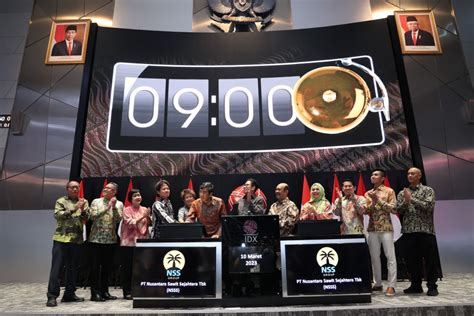 Resmi Masuk Bursa Saham Nusantara Sawit NSSS Naik 2 36 Persen Saat Debut