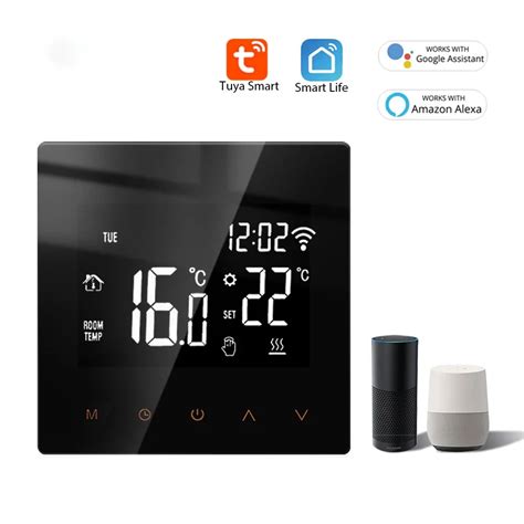 Tuya Thermostat Intelligent Wifi Chauffage Au Sol Lectrique Trv Eau Gaz