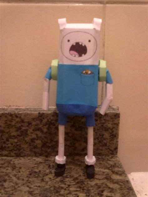 Adventure Time Finn Papercraft By Miekochan59 On Deviantart