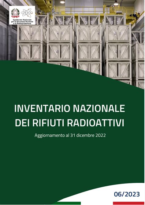 Inventario Nazionale Dei Rifiuti Radioattivi Aggiornato Al Dicembre