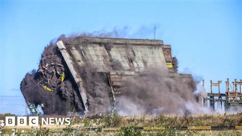 Redcar Steel Plant Biggest Demolition Of Its Kind In Years Bbc News