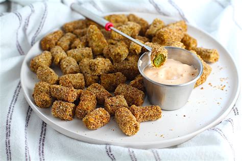 Crispy Breaded Okra In Air Fryer Easy Brazilian Food