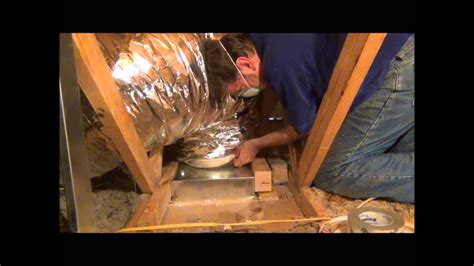 Installing High Velocity Air Conditioning System Part 14 The Unico