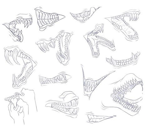 Dragon Teeth Drawing