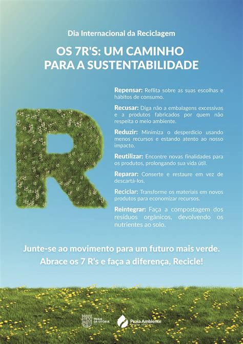 Dia Internacional Da Reciclagem Praia Ambiente