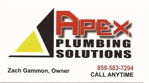 Apex Plumbing Solutions Reviews Danville Ky Angies List