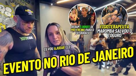 IRL MANSÃO MAROMBA TOGURO BUGOU TUDO NO EVENTO NO RIO DE JANEIRO