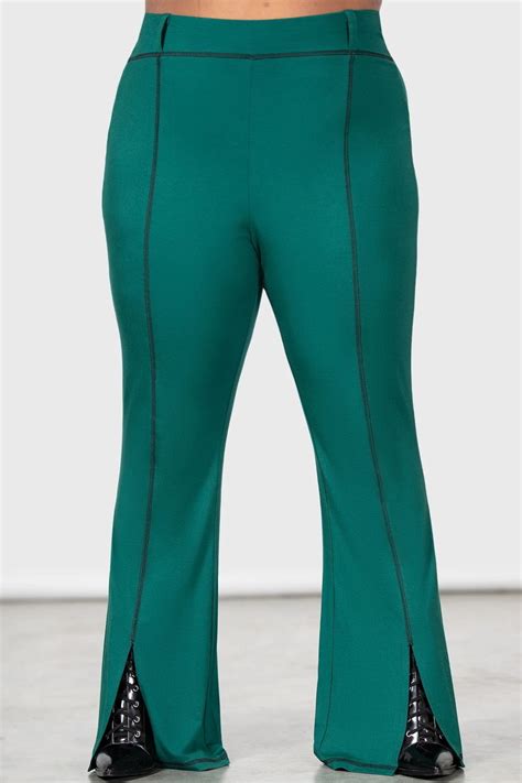 Spodnie Damskie Legginsy KILLSTAR Santaleles Teal KSRA009119