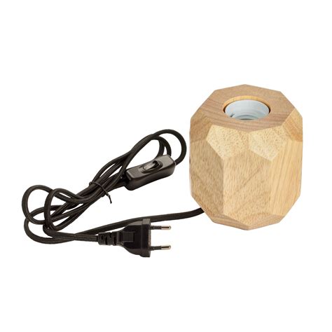 Pauleen Woody Sparkle Tafellamp Van Licht Hout Lampen Nl