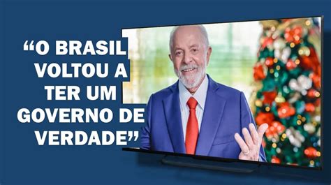 LULA ESTÁ OTIMISTA CONFIRA A MENSAGEM DE FIM DE ANO DO PRESIDENTE DA