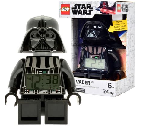 Lego Zegar Budzik Star Wars Darth Vader