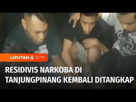 Tak Kapok Residivis Narkoba Di Tanjungpinang Kembali Ditangkap