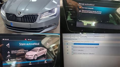 Calibrare Radar Acc Adaptive Cruise Control Skoda Superb Iii Ybu