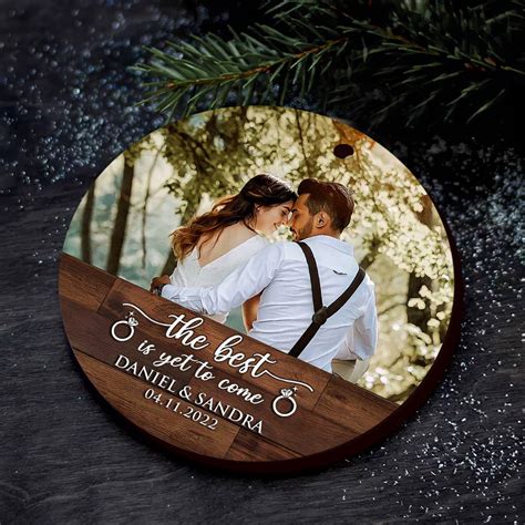 Personalized Engagement Ts Photo Engagement Ornaments The Best