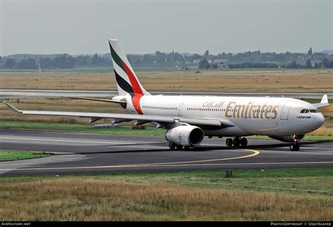 Aircraft Photo Of A6 EKR Airbus A330 243 Emirates AirHistory Net