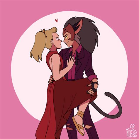 Adora and Catra by miyu96 on DeviantArt