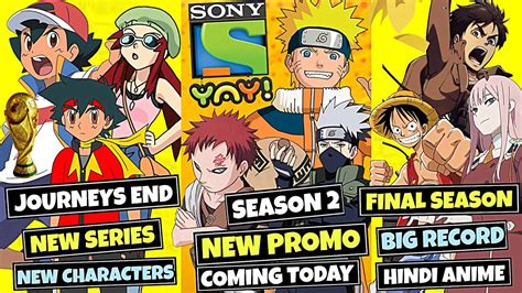 Naruto Season Promo On Sony Yay Today Pokemon New Anime Series End