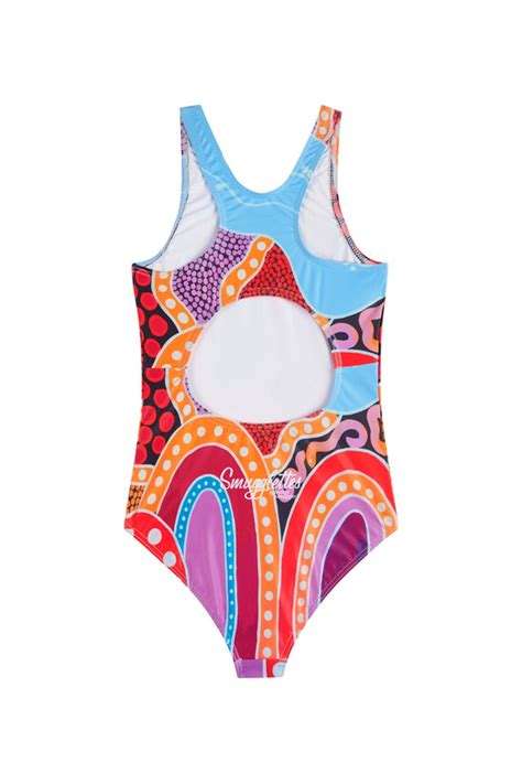 Girls Swimwear Nardurna Design One Piece Budgy Smuggler Au Budgy