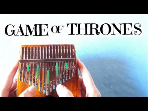 Game Of Thrones Theme Easy Kalimba Tabs Tutorial Play Along Kalimba