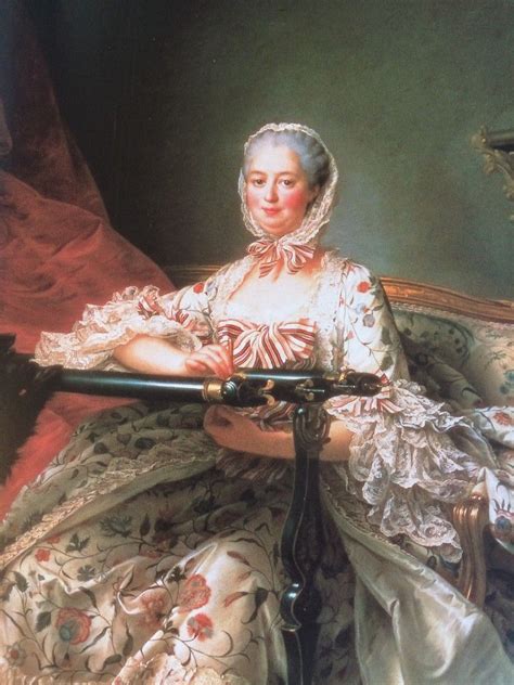 Portrait By Francois Hubert Drouais Madame De Pompadour