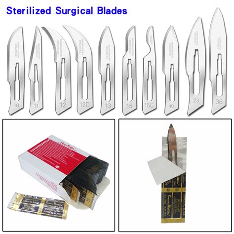 Blade Knife Carbon Steel Surgical Carbon Steel Stand Alone Pack