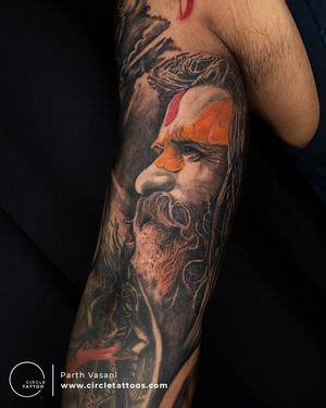 Tattoo uploaded by Circle Tattoo • Realistic Aghori Tattoo done by ...